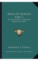 Bible Of Reason Part 1