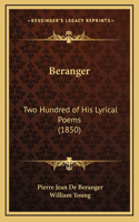 Beranger: Two Hundred of His Lyrical Poems (1850)