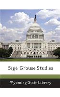 Sage Grouse Studies