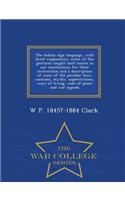 The Indian Sign Language, with Brief Explanatory Notes of the Gestures Taught Deaf-Mutes in Our Institutions for Their Instruction and a Description of Some of the Peculiar Laws, Customs, Myths, Superstitions, Ways of Living, Code of Peace and War
