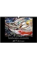 Landscapes Encaustic Art De Luna 2018