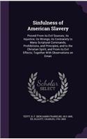 Sinfulness of American Slavery