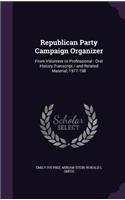 Republican Party Campaign Organizer