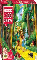 Book with 100-Piece Jigsaw: The Wizard of Oz