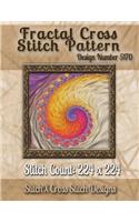 Fractal Cross Stitch Pattern: Design No. 5170