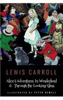 Alice's Adventures In Wonderland & Throught the Looking Glass
