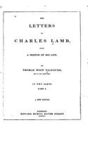 The Letters of Charles Lamb - Part I