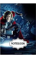 Notebook Dot-grid, Graph, Lined, Blank Thor: Pocket Notebook Journal Diary, 120 Pages, 7 X 10 Blank Notebook Journal