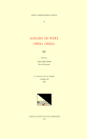 CMM 24 Giaches de Wert (1535-1596), Opera Omnia, Edited by Carol MacClintock (Secular Music) and Melvin Bernstein (Sacred Music). Vol. XII Madrigals (l'Undecimo Libro de Madrigali a Cinque Voci, 1595)