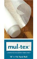 Mul Tex Bolt: Laminated Mulberry Fiber Sheet, 18 X 10 Yard Bolt