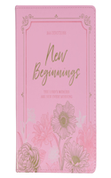 Devotional New Beginnings Pink Flexcover Feb.