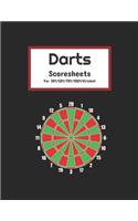 Darts Scoresheets