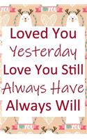 Loved You Yesterday Love You Still Always Have Always Will