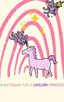 A Notebook for a Unicorn Princess