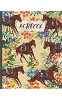 Notebook: Horse Racing & Equestrian Sport (Volume 3) - Lined Notebook, Diary, Track, Log & Journal - Cute Gift Idea for Kids, Teens, Men, Women Who Love Horse