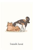 Gratitude Journal: Cuddly Cats Notebook For Kids - Start A Good Day With Being Thankful