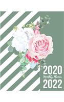 2020-2022 Monthly Planner: 36 Month Yearly Planner 3 Year Monthly Calendar View with Note Pages & To Do Lists