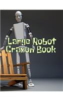 Large Robot Crayon Book