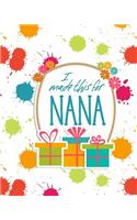 I Made This For Nana