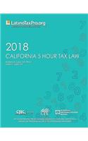 2018 California 5 Hour Tax Law