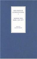 Records of Convocation I: Sodor and Man, 1229-1877