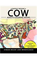 Cow Adults Coloring Books