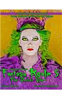 Adult Coloring Books Fantasy Realm 5 the Darker Side