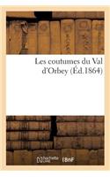 Les Coutumes Du Val d'Orbey