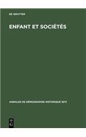 Enfant Et Sociétés
