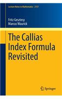 Callias Index Formula Revisited