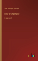 Percy Bysshe Shelley