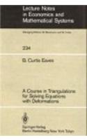 Course in Triangulations for Solving Equations with Deformations