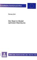 Der Staat Im Modell Optimalen Wachstums