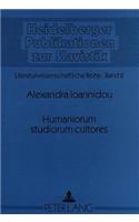 Humaniorum studiorum cultores