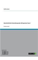 Geschichtliche Entwicklung Des Us-Supreme Court