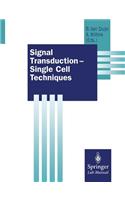 Signal Transduction -- Single Cell Techniques