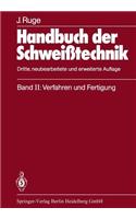 Handbuch der Schweißtechnik