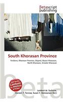 South Khorasan Province: (English)