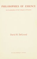 Philosophies of Essence