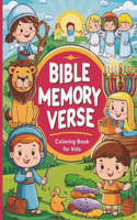 Bible Memory Verse Coloring Book for Kids
