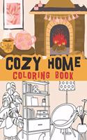 Cozy home coloring book