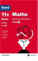 Bond 11+: Maths: Standard Test Papers: For 11+ GL assessment and Entrance Exams