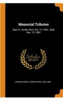Memorial Tributes