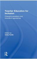 Teacher Education for Inclusion