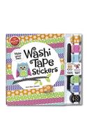 Make Your Own Washi Tape Stickers: Shape This Tape Into Crazy Cute Stickers