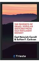 The prophets of Israel: popular sketches from Old Testament history