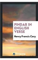 Pindar in English Verse