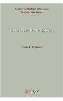Late Israelite Prophecy
