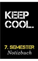 Keep Cool 7. Semester Notizbuch