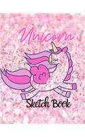 Unicorn Sketch Book